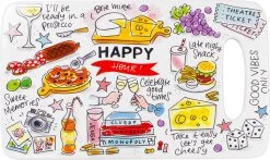 Blond Amsterdam, Happy - Snijplank -Keukenbarbecue 1200x716 1