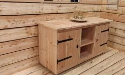 Buitenkeukendeal.nl - Buitenkeuken - Aberdeen - Buitenkeuken - Douglas - Hout - Geschaafd -Keukenbarbecue 1200x721