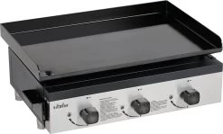 Bighorn Plancha Grill - Gasbarbecue – Tabletop – Draagbaar – 3 Branders