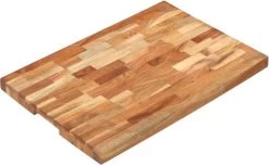 VidaXL Hakblok 60x40x4 Cm Massief Acaciahout