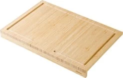 Zindoo Bamboe Snijplank Met Saprand - Werkblad - Aanrecht Snijplank - Bamboo Werkblad - Rand Voor Stabiliteit - Broodplank - FSC Bamboe - Duurzaam Hout - ZIN-BCB-01 -Keukenbarbecue 1200x766 1