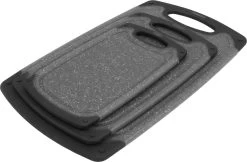 Krumble Snijplanken - Set Van 3 - Met Anti-slip Handvaten - 3-delig - Vaatwas Bestendig - Snijplankenset - 3 Formaten - Antraciet - Zwart - Kunststof -Keukenbarbecue 1200x785 1