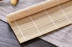 Merkloos Traditionele Bamboe Sushi Roller Mat - Sushi Maker Set - Rolmatje