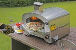 Bighorn Outdoor Edelstaal Gas Pizza Oven - Draagbare Gas Barbecue - Edelstaal -Model SRGG20001 -Keukenbarbecue 1200x799 23