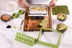 YUGN Sushi Set Sushi Kit Sushi Maker - 7 Delig Met Sushi Mat - Sushi Maken Met Heerlijke Sushi Recepten - Cadeau Tip 18 YUGN Sushi Set Sushi Kit Sushi Maker - 7 Delig Met Sushi Mat - Sushi Maken Met Heerlijke Sushi Recepten - Cadeau Tip -Keukenbarbecue 1200x800 112
