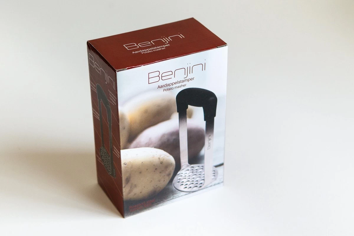 Aardappelstamper | Professioneel | Stamper | Pureestamper | Potato Masher | Pureerder | Stamppot Stamper | Matt Steel | Horizontale Handgreep | Professioneel | Ergonomische Handgreep | Handmatig | Vaatwasserbestendig 9 Aardappelstamper | Professioneel | Stamper | Pureestamper | Potato Masher | Pureerder | Stamppot Stamper | Matt Steel | Horizontale Handgreep | Professioneel | Ergonomische Handgreep | Handmatig | Vaatwasserbestendig - Afbeelding 7