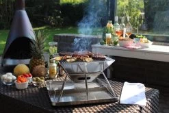 United Entertainment - Opvouwbare Houtskoolbarbecue - RVS - Met Koffer En Draagtas -Keukenbarbecue 1200x800 56
