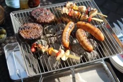 United Entertainment - Opvouwbare Houtskoolbarbecue - RVS - Met Koffer En Draagtas -Keukenbarbecue 1200x800 57