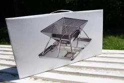 United Entertainment - Opvouwbare Houtskoolbarbecue - RVS - Met Koffer En Draagtas -Keukenbarbecue 1200x800 58