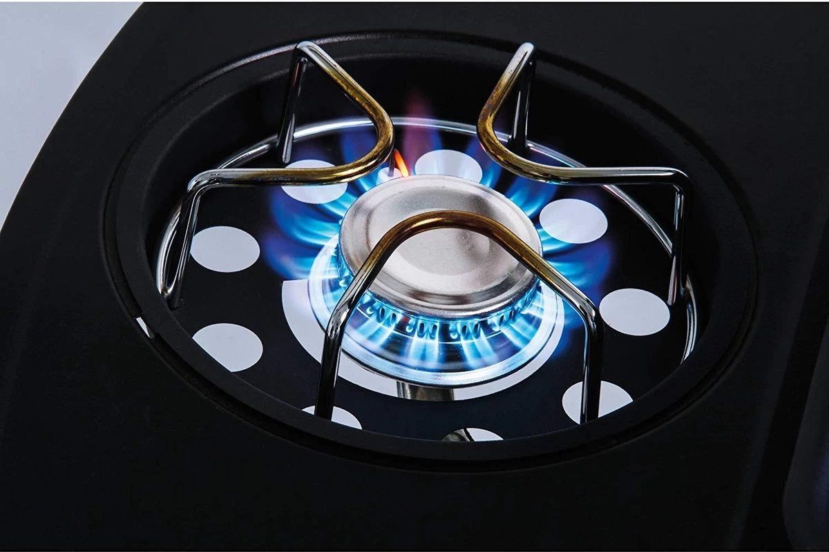 Halifax Gasbarbecue 5,5 KW - Buitenkeuken Met Lavasteen Grillplaat En Gaspit - 100x98 Cm 6 Halifax Gasbarbecue 5,5 KW - Buitenkeuken Met Lavasteen Grillplaat En Gaspit - 100x98 Cm - Afbeelding 4