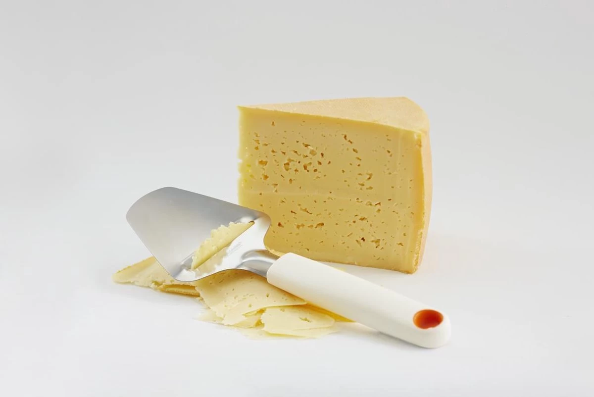 Fiskars Kaasschaaf - Wit - Roestvrijstaal 4 Fiskars Kaasschaaf - Wit - Roestvrijstaal - Afbeelding 2