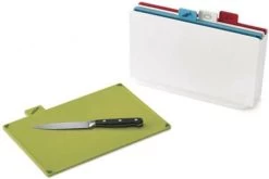 Snijplanken Set Met Houder, Wit, Set Van 4 Stuks - Joseph Joseph | Index Regular -Keukenbarbecue 1200x802 8