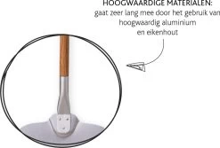 Boska Pizzaschep Barbecue - Kort Handvat - Stabiel - Aluminium - Eikenhout - BBQ Accessoires -Keukenbarbecue 1200x811 1