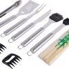 BBQ Accesoires Set Gereedschap Tang Borstel Barbecue Kookgerei - 10 Delig 1 BBQ Accesoires Set Gereedschap Tang Borstel Barbecue Kookgerei - 10 Delig -Keukenbarbecue 1200x813 1