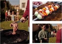 BBQ Accesoires Set Met Thermometer, Handschoenen, Bbq Tang, Bbq Borstel Van Zedar -Keukenbarbecue 1200x856