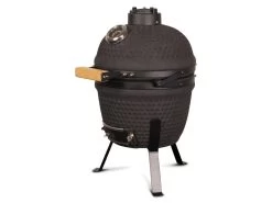 Patton Kamado Grill 13" - Keramisch - Kookoppervlak Ø 28 - Mat Zwart -Keukenbarbecue 1200x900 12