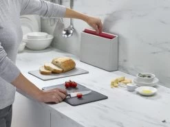 Joseph Joseph JosephJoseph - Snijplank - In Houder - Set Van 3 Stuks - Grijs -Keukenbarbecue 1200x900 55