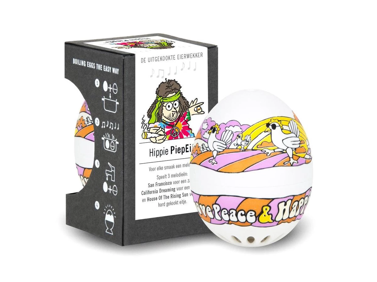 Brainstream Hippie PiepEi Eierwekker 7 Brainstream Hippie PiepEi Eierwekker - Afbeelding 5