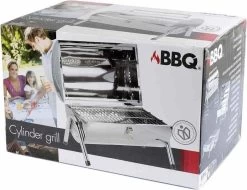 BBQ Collection Houtskoolbarbecue - Cilinder - Chroom -Keukenbarbecue 1200x925