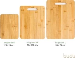 Budu Snijplankenset 3 Stuks - Snijplanken Bamboe - Snijplank Hout - Keukenplanken -Keukenbarbecue 1200x932 1