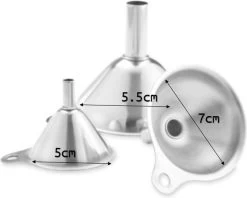 Afecto® Trechters | Set Van 3 Stuks Trechters | 3 X Trechter| RVS| -Keukenbarbecue 1200x960 9