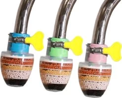 Waterfilter Voor Op De Kraan - 2 Stuks - Zuiver Water - Waterontkalker - Waterzuivering - Kraanfilter - Waterontharder - Blauw -Keukenbarbecue 1200x962