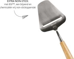 Boska Kaasschaaf Oslo - Kaaschaaf Harde Kaas - Kaasschaaf Voor Oude Kaas - Kaasschaaf Houten Handvat - RVS - Keukengerei - Keuken Accessoires - 10 Jaar Garantie -Keukenbarbecue 1200x963 1