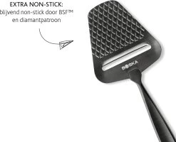 Boska Kaasschaaf Monaco+ Dark - Design Kaasschaaf - Kaasschaaf Voor Harde Kaas - Kaasschaaf Donker - RVS - Vaatwasserbestendige Kaasschaaf - Cadeautip - Keukengerei - Keuken Accessoires - 10 Jaar Garantie -Keukenbarbecue 1200x973 1