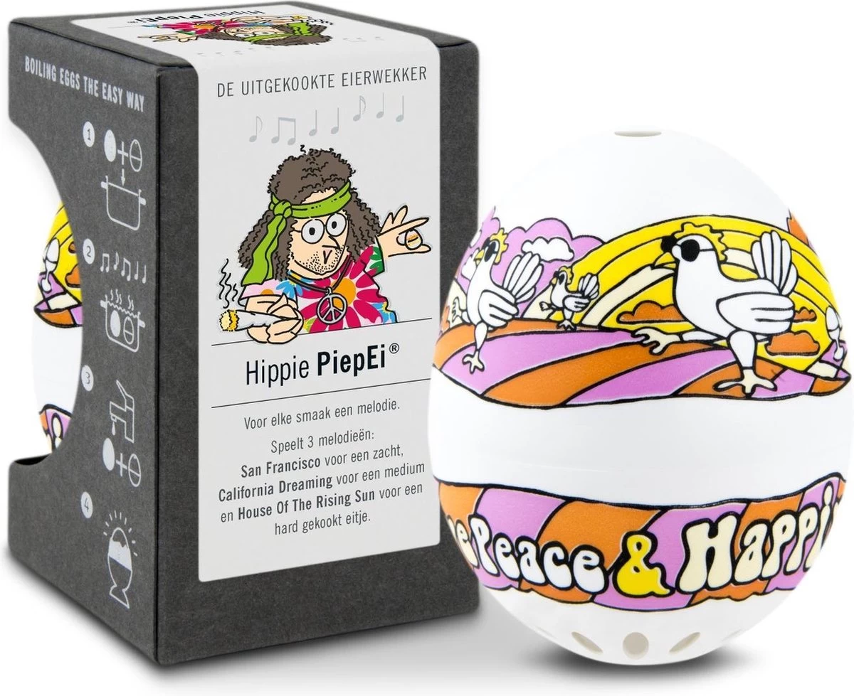 Brainstream Hippie PiepEi Eierwekker 3 Brainstream Hippie PiepEi Eierwekker