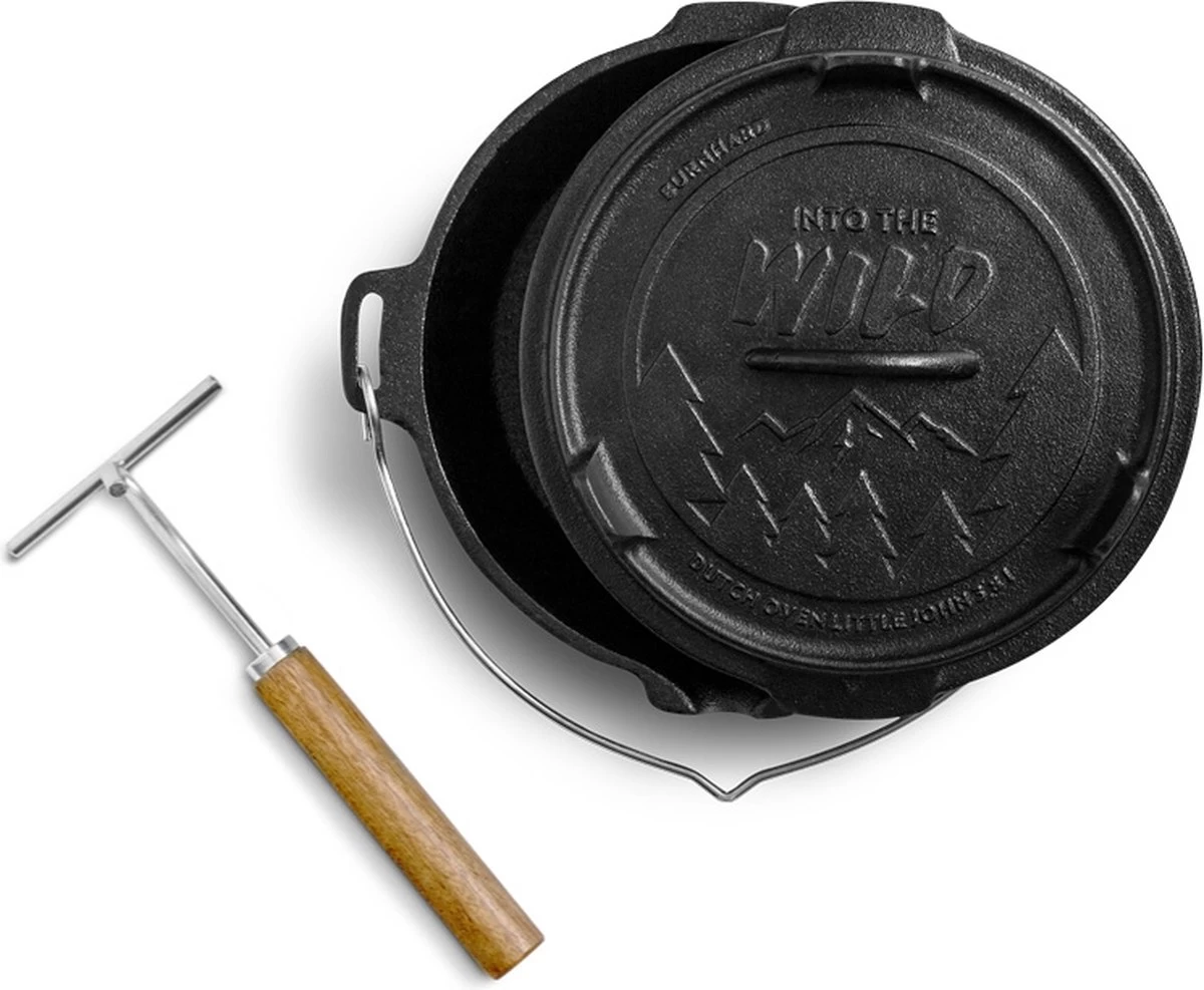 Burnhard Gietijzeren Dutch Oven - Little John 3,8 L 18 Burnhard Gietijzeren Dutch Oven - Little John 3,8 L - Afbeelding 16