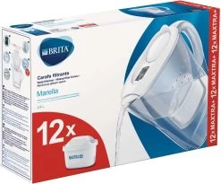 BRITA - Waterfilterkan Marella Cool - Wit - 2,4L + 12 MAXTRA+ Waterfilterpatronen 36 BRITA - Waterfilterkan Marella Cool - Wit - 2,4L + 12 MAXTRA+ Waterfilterpatronen -Keukenbarbecue 1200x996