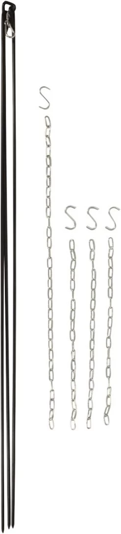 Esschert Design - Driepoot Met Ketting - Haardvuur Accessoires - Staal - Zwart 35 Esschert Design - Driepoot Met Ketting - Haardvuur Accessoires - Staal - Zwart -Keukenbarbecue 272x1200 2