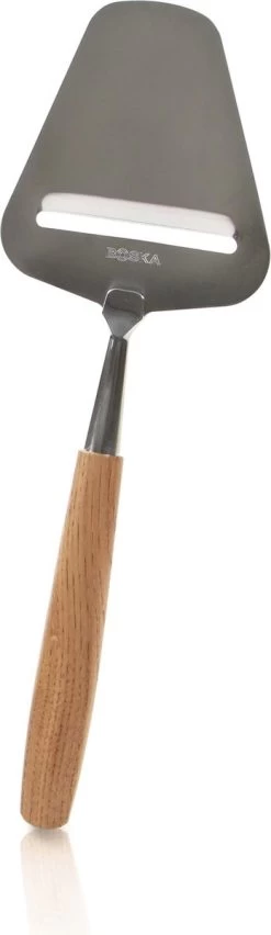 Boska Kaasschaaf Oslo - Kaaschaaf Harde Kaas - Kaasschaaf Voor Oude Kaas - Kaasschaaf Houten Handvat - RVS - Keukengerei - Keuken Accessoires - 10 Jaar Garantie -Keukenbarbecue 348x1200