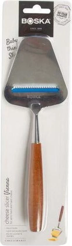 Boska Kaasschaaf Vienna - Kaasschaaf Harde Kaas - Kaasschaaf Oude Kaas - Kaasschaaf Houten Handvat - RVS - Multifunctionele Snijder - Keukengerei - Keuken Accessoires - 10 Jaar Garantie -Keukenbarbecue 354x1200