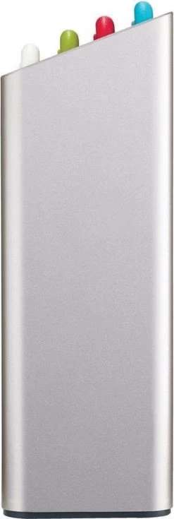 Joseph Joseph JosephJoseph - Folio - Snijplank - In Houder - Medium - Set Van 5 Stuks - Zilver -Keukenbarbecue 403x1200 2