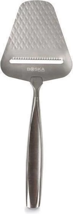 Boska Kaasschaaf Monaco+ - Design Kaasschaaf - Award Winnaar - Kaasschaaf Voor Harde Kaas - RVS - Vaatwasserbestendige Kaasschaaf - Cadeautip - Keukengerei - Keuken Accessoires - 10 Jaar Garantie