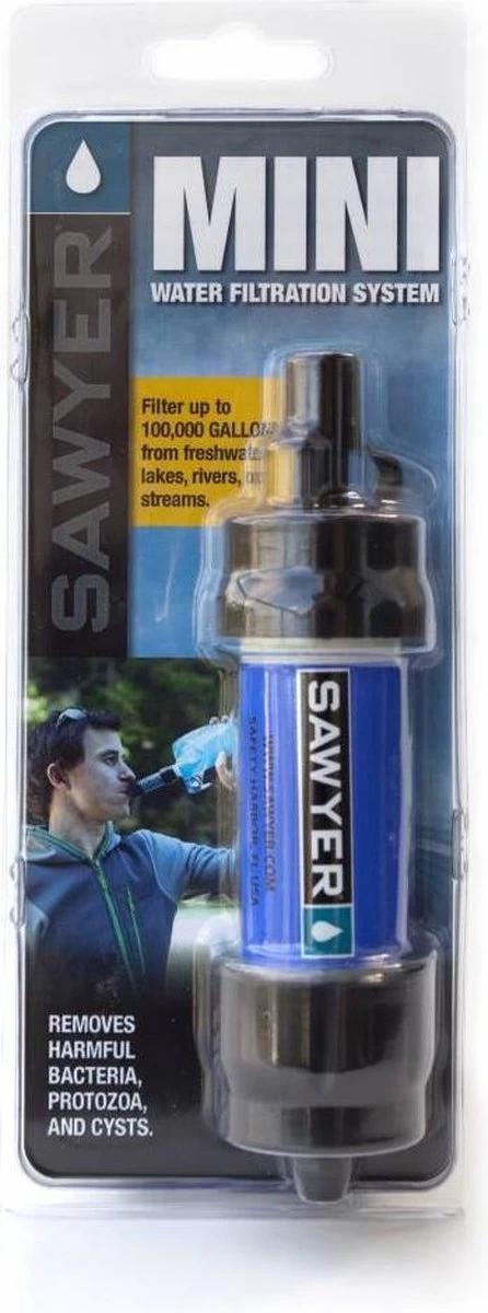 Sawyer Waterfilter SP128 - Mini - Blauw - 375.000 Liter 8 Sawyer Waterfilter SP128 - Mini - Blauw - 375.000 Liter - Afbeelding 6