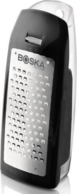 Boska Easy Grater - Tafelrasp - RVS - Zwart - Met Opvangbakje -Keukenbarbecue 479x1200