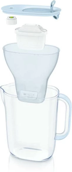 BRITA Waterfilterbundel Style Eco Cool Powder Blue + 3 MAXTRA+ Filterpatronen 16 BRITA Waterfilterbundel Style Eco Cool Powder Blue + 3 MAXTRA+ Filterpatronen -Keukenbarbecue 501x1200