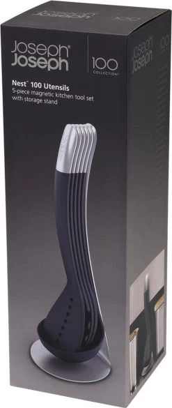 Keukenhulp Set Met Houder, Grijs, 5-delig - Joseph Joseph | 100 Collectie -Keukenbarbecue 507x1200 2