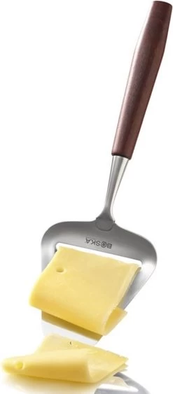 Boska Kaasschaaf Vienna - Kaasschaaf Harde Kaas - Kaasschaaf Oude Kaas - Kaasschaaf Houten Handvat - RVS - Multifunctionele Snijder - Keukengerei - Keuken Accessoires - 10 Jaar Garantie -Keukenbarbecue 526x1200