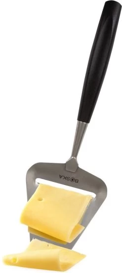 Boska Kaasschaaf Milano+ - Kaasschaaf Voor Harde Kaas - Vaatwasserbestendig - Kaasschaaf Zwart - Cadeautips - Keukengerei - Keuken Accessoires - 10 Jaar Garantie -Keukenbarbecue 537x1200