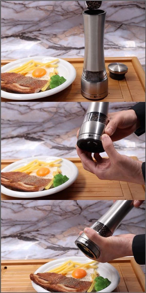 Timmers Trading Luxe Peper En Zoutmolen Set – Handmatig 13 Timmers Trading Luxe Peper En Zoutmolen Set – Handmatig - Afbeelding 11