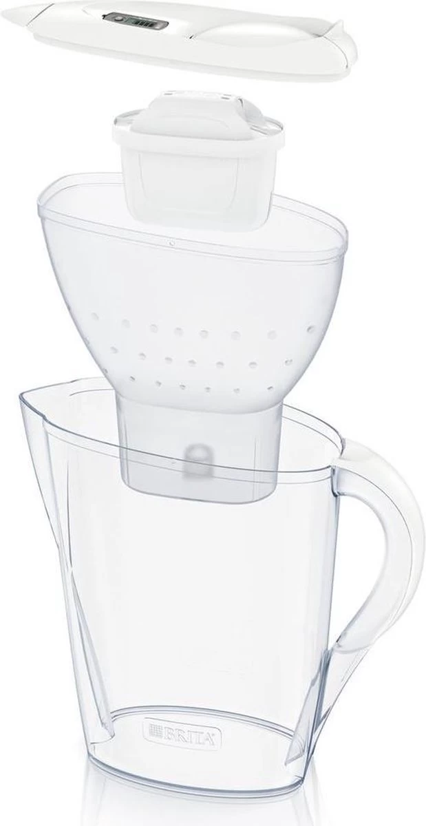 BRITA - Waterfilterkan Marella Cool - Wit - 2,4L + 12 MAXTRA+ Waterfilterpatronen 15 BRITA - Waterfilterkan Marella Cool - Wit - 2,4L + 12 MAXTRA+ Waterfilterpatronen - Afbeelding 13