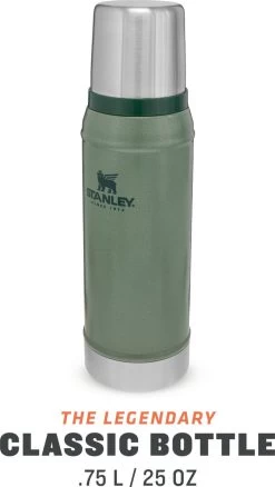 Stanley The Legendary Classic Bottle 0,75L - Thermosfles - Hammertone Green -Keukenbarbecue 677x1200