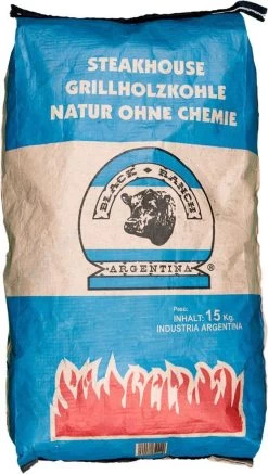 Black Ranch Houtskool 15 Kg – Quebracho – 1 Zak -Keukenbarbecue 678x1200