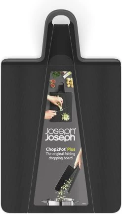 Opvouwbare Snijplank, Klein, Zwart - Joseph Joseph | Chop2Pot Plus -Keukenbarbecue 689x1200 1