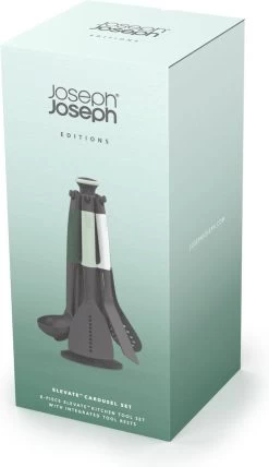 Elevate Carroussel Keukenhulp Set, 6-delig, Groen - Joseph Joseph | Editions Sage -Keukenbarbecue 692x1200 2