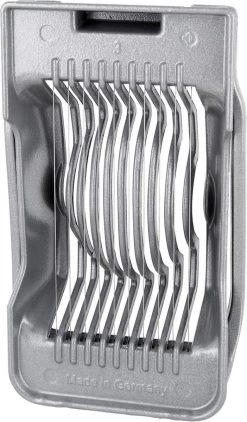 Westmark Duplex Eiersnijder 13,5 X 7,9 X 2,9 Cm - Alu – RVS -Keukenbarbecue 702x1200 2