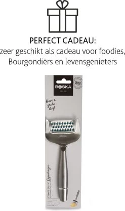 Boska Kaasrasp Copenhagen - Kaasrasp Harde Kaas - Kaasrasp Voor Oude Kaas - Vaatwasserbestendig - Multifunctionele Kaasrasp - RVS - 180 X 74x 20 Mm - Keukengerei - Keuken Accessoires - 10 Jaar Garantie -Keukenbarbecue 711x1200 1